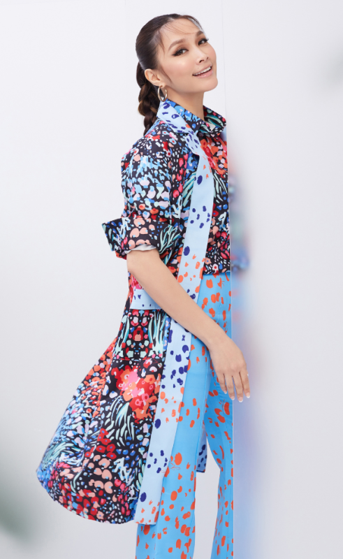 SALVIA 3/4 SLEEVE OPEN FRONT KIMONO