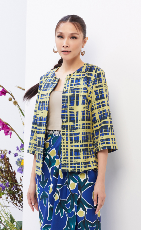 DAYLILY 3/4 SLEEVE JACKET