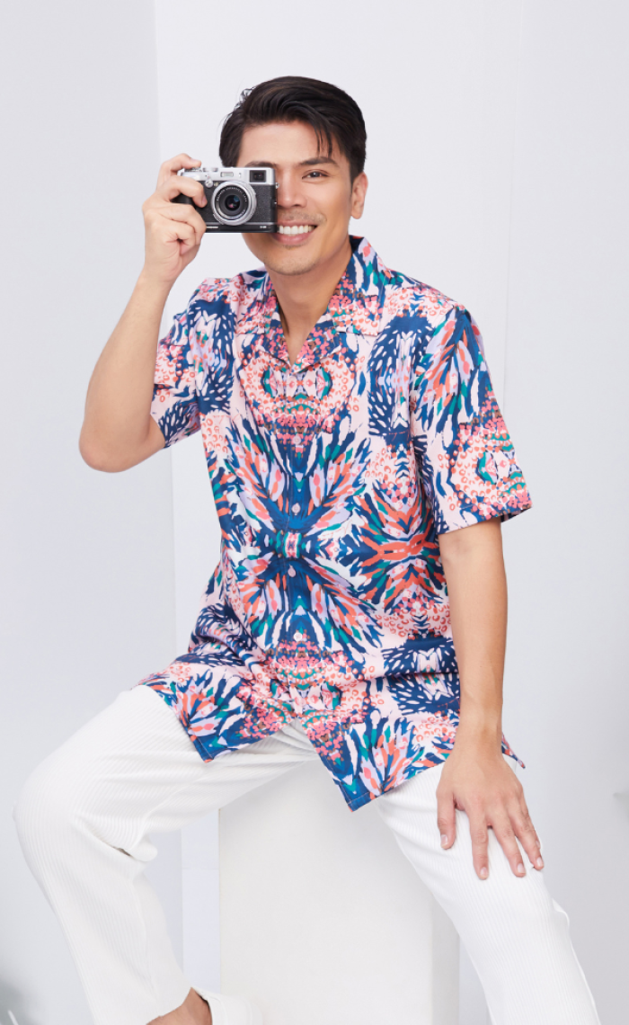 PETUNIA SHORT SLEEVE SHIRT.